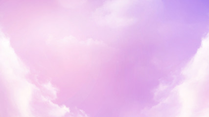 Wall Mural - abstract blurred beautiful soft cloud background with a pastel multicolored gradient with bokeh conc