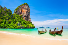 Clear Water Beach In Thailand