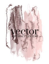 Vector Smudge Brush Stroke Abstract Pink Grey Background. Good For Presentation, Wallpaper, Canvas, Advertising, Business Cards