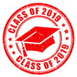 © Arcady - Class of 2019 vector stamp