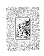 Canvas Print - Christian illustration. Old image