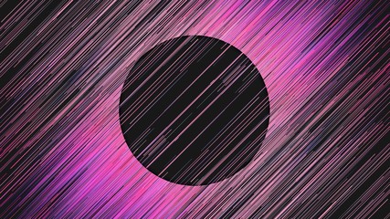 Fototapete - Digital diagonal pink lines abstract background. Computer generated geometric pattern. 3d rendering