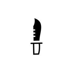 Poster - knife icon vector. knife vector design. sign design. flat style. Vector EPS 10