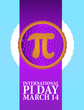 pi day banner or background