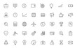 © Dmytro - business finance outline icon set. for web, mobile and ui design business finance vector icons isolated on white background