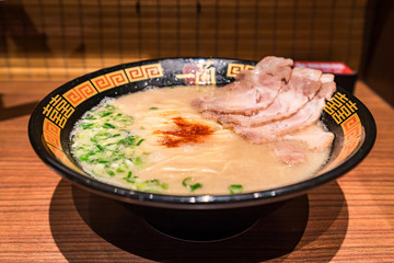 Taipei, Taiwan - December 25, 2018 :Ichiran Ramen resturant at Taipei, Taiwan