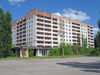 Sticker - Chernobyl zone, Ukraine, Pripyat