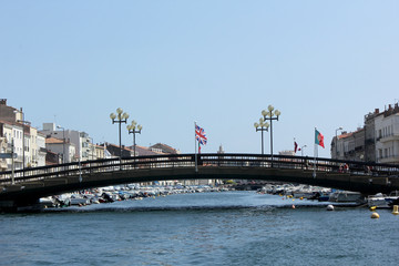 Wall Mural - canal à Sète