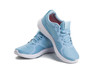 blue sneakers isolated