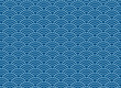 vector background of blue japanese wave pattern