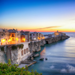 Poster - Vieste - beautiful coastal town in Puglia