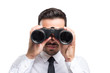 © Minerva Studio - Businessman using binoculars