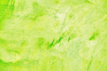 Wall Mural - old grunge concrete wall cool texture background in ufo green tone, that is 2019 world's most popula