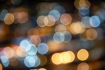 Abstract color bokeh background