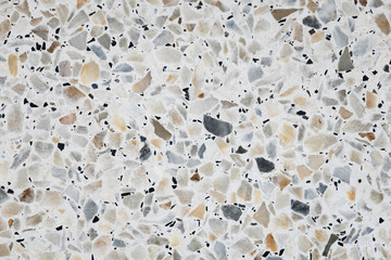 Wall Mural - Terrazzo polished stone floor and wall pattern and color surface marble and granite stone, material for decoration background texture.