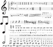 © kazy - KIT DE SYMBOLES MUSICAUX