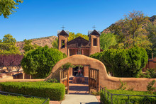 El Santuario De Chimayo Historic Church In New Mexico