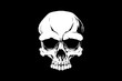 © infernal  kiss - human skull head vector design