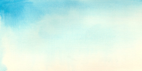 Watercolor blue background. Ideal for open design and invitations.