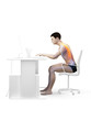 © Sebastian Kaulitzki - 3d rendered medically accurate illustration of a man having a backache due to sitting