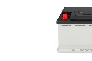 Poster - Rechargeable Car Battery. 3d Rendering