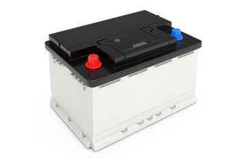 Poster - Rechargeable Car Battery. 3d Rendering