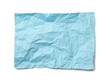 © New Africa - Color sheet of crumpled paper on white background, top view