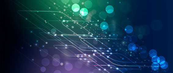 Cybersecurity and information or network protection. Future technology web services for business and internet project