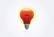 © glopphy - Bulb light idea logo.