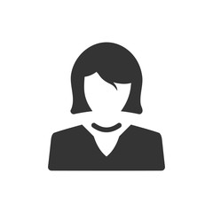 Sticker - Business lady icon