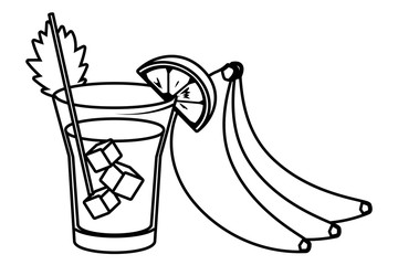 Sticker - alcoholic drink beverage cartoon