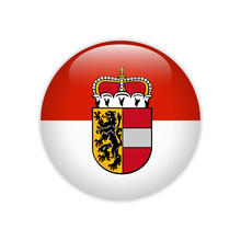Flag Of Salzburg State Button