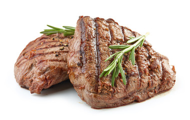 Canvas Print - grilled beef fillet steak meat