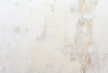 White concrete wall background texture with plaster.