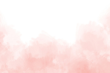 Wall Mural - Pink watercolor abstract background. Watercolor pink background. Abstract pink texture.