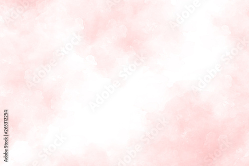 Pink abstract watercolor background