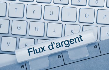 Canvas Print - Flux d'argent