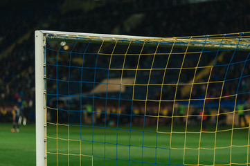 Grid of soccer gate