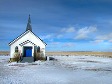 Church In Snow