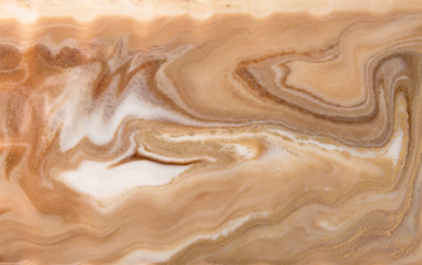  Beige marbling pattern. Golden marble liquid texture.
