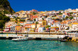 © sea and sun - parga city greek tourist resort in preveza perfecture greece