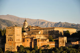 Fototapeta Big Ben - Parte de la Alhambra de Granada, andalucía, españa