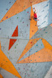 © zhukovvvlad - The climber trains on an artificial relief.