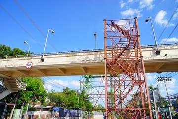 Sticker - construction of the building