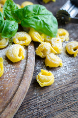 Wall Mural - Freshly prepared Italian tortellini