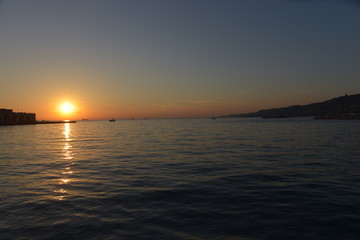  Tramonto sul mare