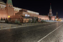 Lenin's Tomb And Red Square, Moscow, Russia