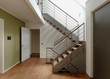 © Mint Images - Plank floor and staircase in home