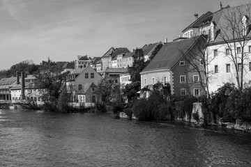 Sticker - Landscape shot of Steyr in Upper Austria / Austria