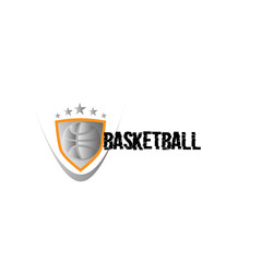 Poster - basket ball team logo icon